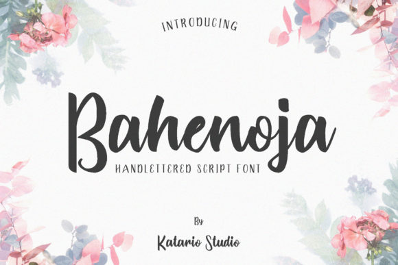 Bahenoja: The Handwritten Font for Authentic Branding