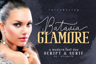 Batavia Glamore: A Modern Serif Font for Branding