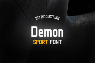 Designing Sporty Elegance with Demon Typeface