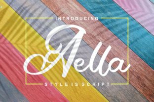 Elevate Editorial Design with the Aella Script Font