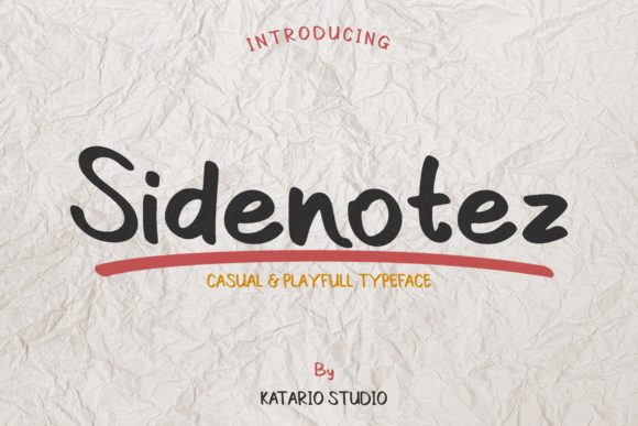 Elevate Your Brand Identity with Sidenotez Script Font
