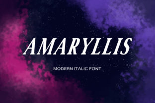 Elevate Your Shop with the Amaryllis Serif Typeface