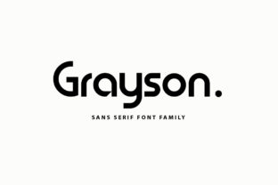 Grayson: The Modern Sans Serif Font for Bold Branding