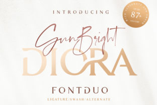 Launch Campaigns with Diora Duo Typeface