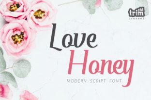 Love Honey: A Romantic Script Font for Editorial Design