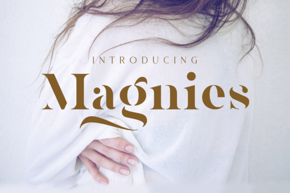 Magnies: A Sweet Serif Font for Polished Branding