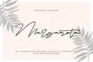Margareta: A Modern Script Typeface for Editorial Design