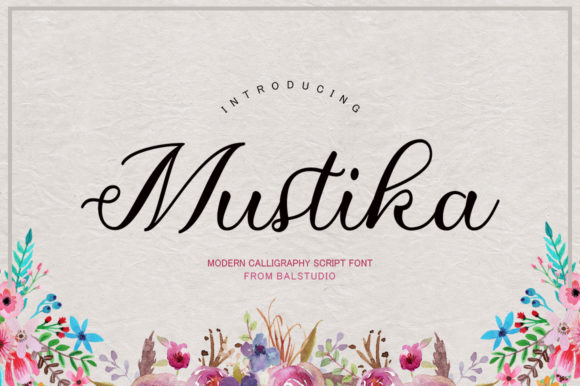 Mustika: The Script Handwritten Font for Viral Campaigns