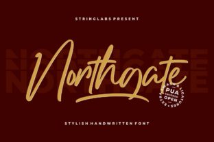 Northgate: The Bold Script Font for Scroll-Stopping Marketing