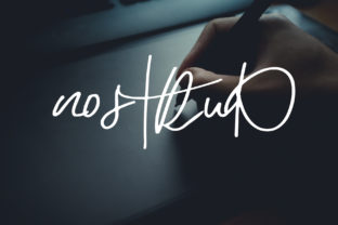 Nostrud: The Raw Script Font for Handmade Brands