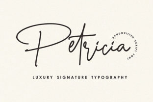 Petricia: A Contemporary Script Font for Modern Branding