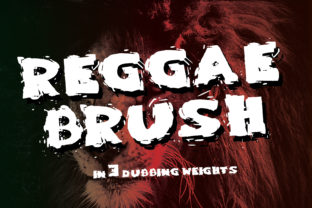 Reggae Brush: A Rough Script Handwritten Font for Bold Brands