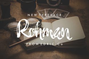 Rohman: A Bold Script Handwritten Font for Branding