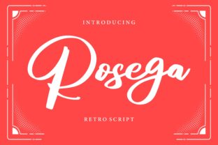 Rosega: A Stunning Script Font for Editorial Design