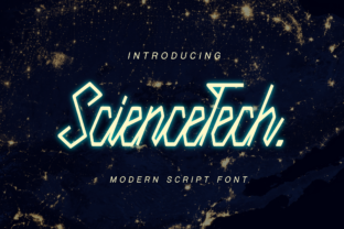 Science Tech Font: Elevating Digital Campaigns with Futuristic Script