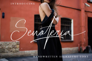 Senoteria: An Elegant Script Font for Editorial Charm