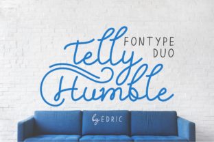 Telly Humble: A Playful Script Handwritten Font for Editors